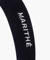 Marithé François Girbaud Regular Logo Velvet Hair Band