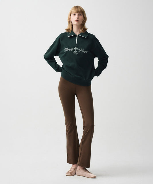 Marithé François Girbaud Mouvement W Classic Logo Bootcut Leggings Mint