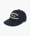 Marithé François Girbaud CHAIN EMBROIDERY FLAT BRIM CAP