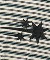 Nice Ghost Club Stripe 3 Star Basic Tee [Oatmeal]