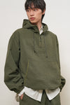 General Idea UNISEX Seersucker Check Hood Anorak