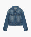Marithé François Girbaud W DENIM TRUCKER JACKET