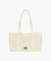 Marithé François Girbaud CLASSIC LOGO PATTERN CANVAS SHOULDER BAG black