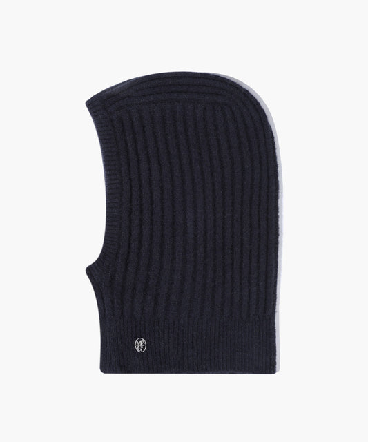 Marithé François Girbaud Circle Logo Zip Up Balaclava