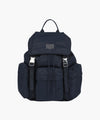 Marithé François Girbaud CLASSIC LOGO METAL BUCKLE BACKPACK black