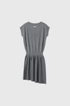 General Idea WOMAN Unbalanced Pleats Knit Dress