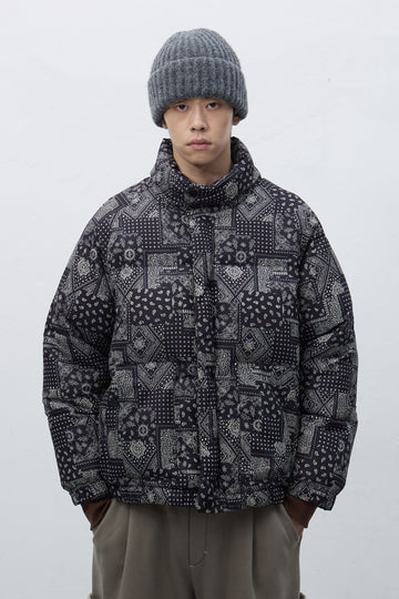 General Idea UNISEX AIR MIX PAISLEY PUFFER