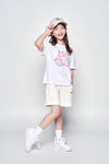 ADLV Kids Universe Drawing Short Sleeve T-Shirt