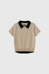 General Idea WOMAN Layered Essential Half Pullover