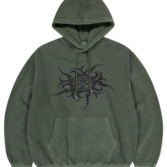 Mahagrid TRIBAL ECLIPSE PIGMENT HOODIE