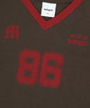 Mahagrid Football Ringer Tee