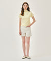 Marithé François Girbaud W HALF NECK TEE