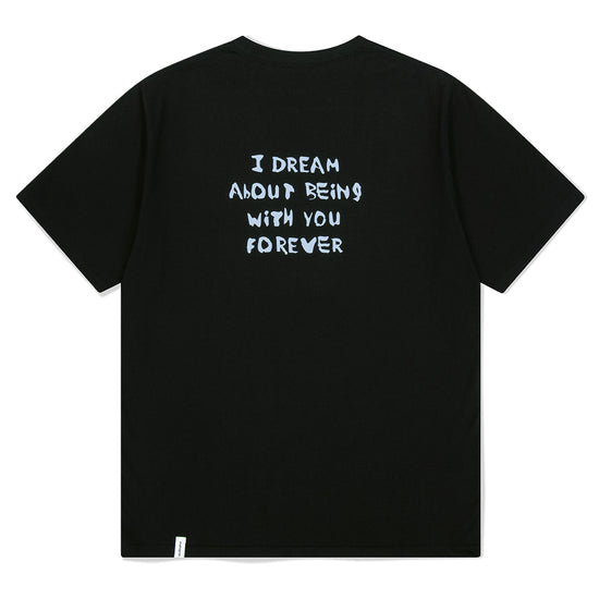 Mahagrid Cat Dream Tee [Black]
