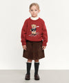 Marithé François Girbaud Kids Ski Bear Knit Pullover