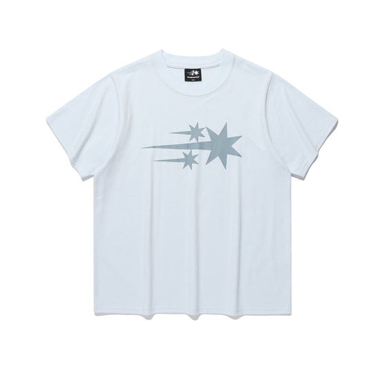 Nice Ghost Club 3 Stars Symbol Crop Slim Tee