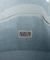 Marithé François Girbaud DRAWING CLASSIC LOGO DENIM ECO BAG light blue