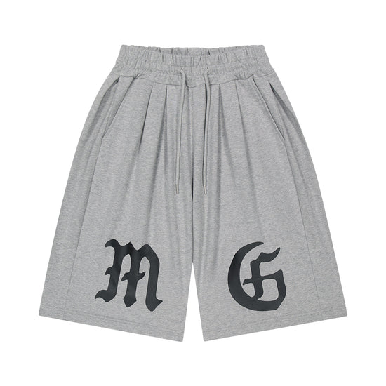 Mahagrid Gothic Three Tuck Sweat Shorts