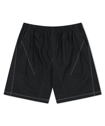 Mahagrid Cover Stitch Nylon Track Short