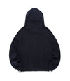 Nice Ghost Club 3 Star Applique Hoodie Zip Up [Navy]