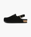 Marithé François Girbaud Suede Strap Clogs
