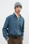 General Idea MAN Pocket Washed Denim Shirt