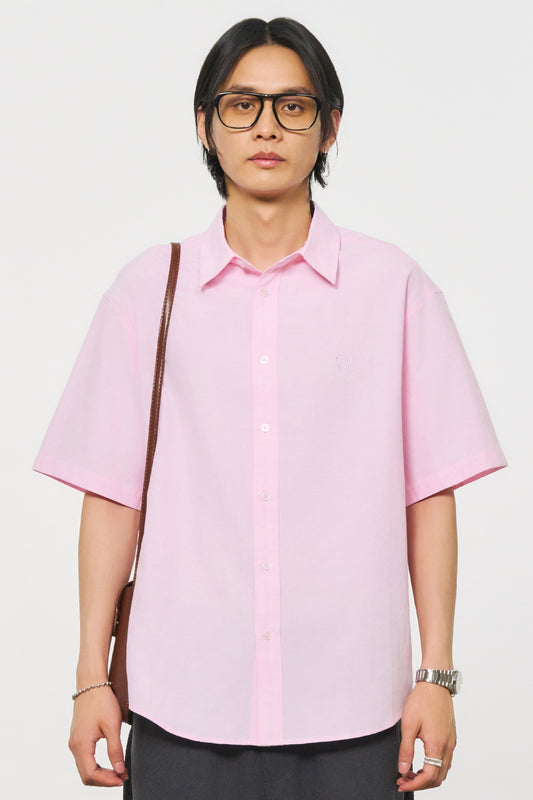 General Idea UNISEX Basic Oxford Half Shirt