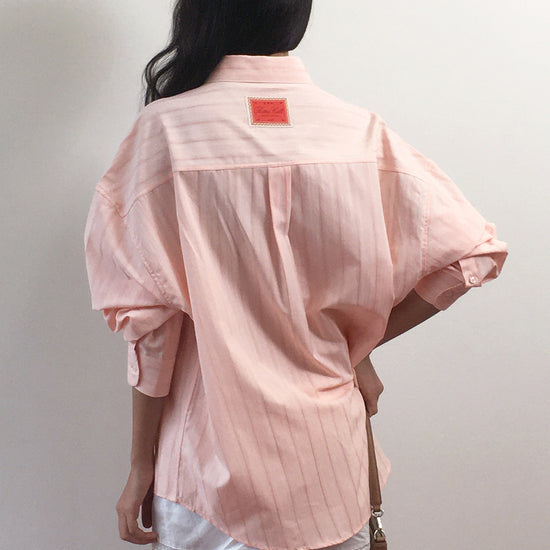 Bitter Cells Oversized Brynn Stripe Shirt