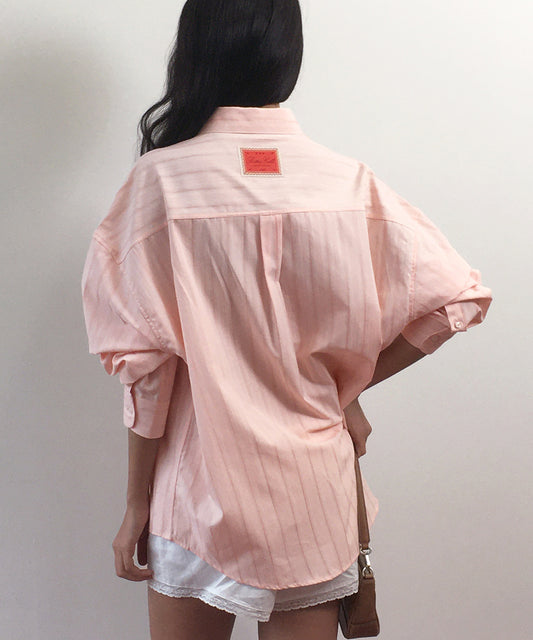 Bitter Cells Oversized Brynn Stripe Shirt