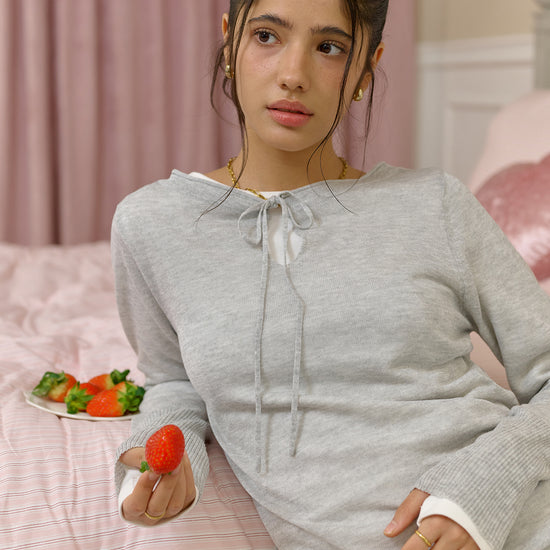 Bitter Cells Dewy Long Sleeve Knit