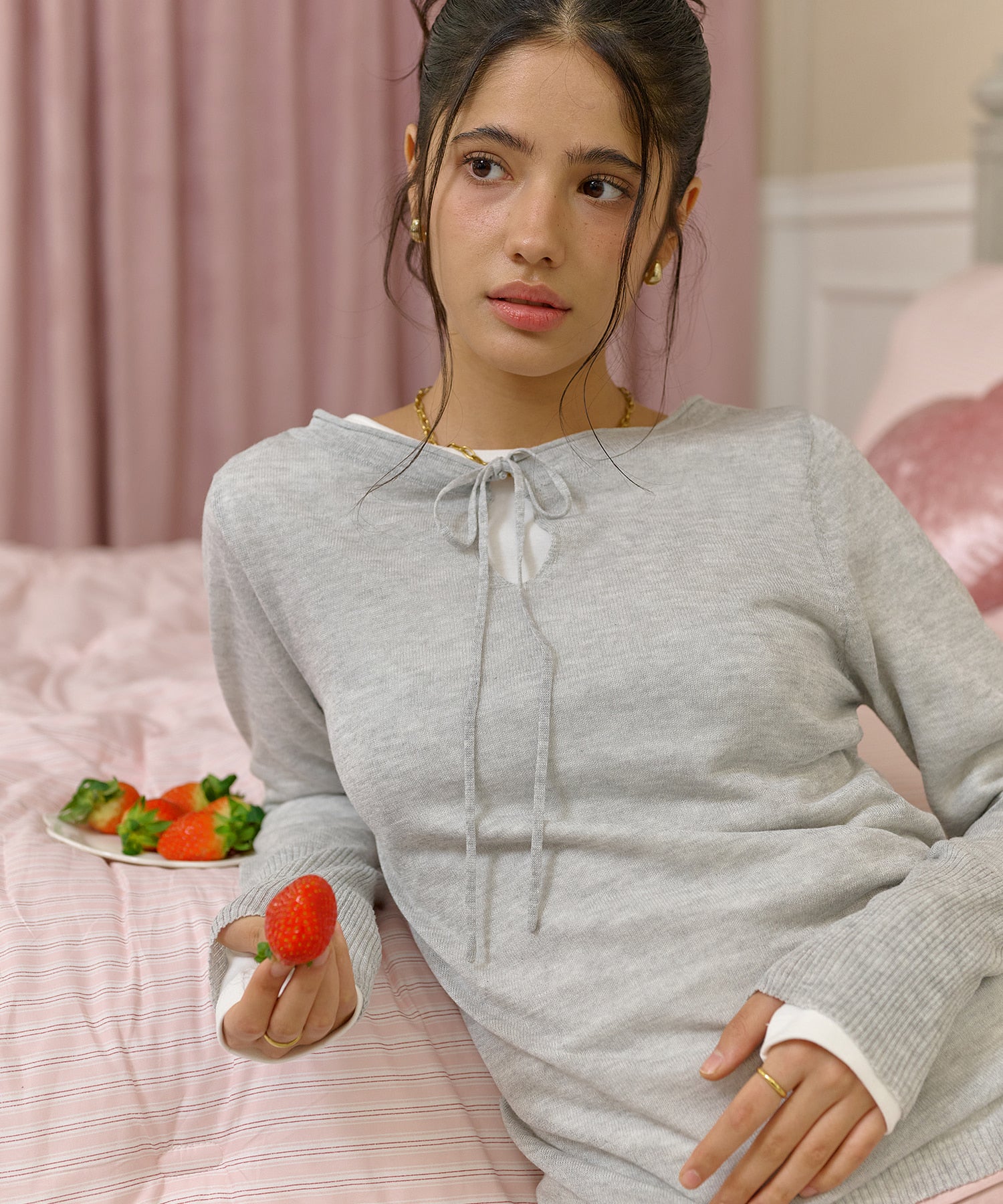 Bitter Cells Dewy Long Sleeve Knit
