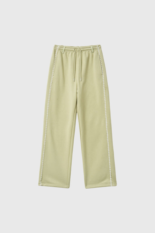 General Idea WOMAN Lace Trim Sweat Pants