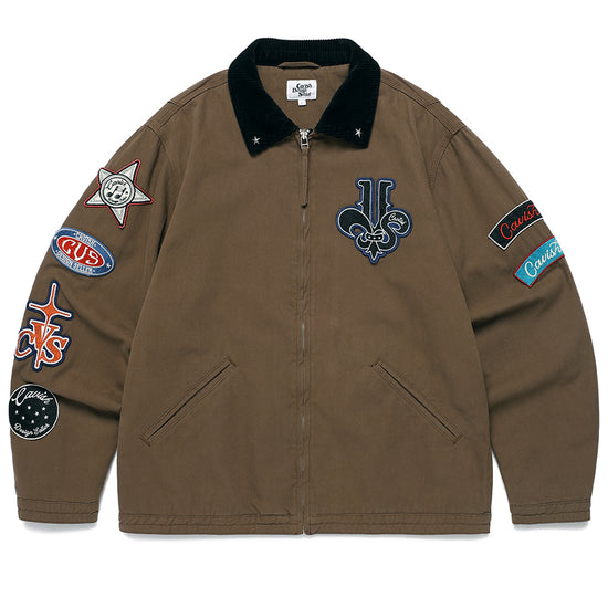 Cavish Washed Patchwork Jacket