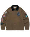 Cavish Washed Patchwork Jacket