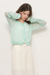 General Idea WOMAN Packable Sheer Long Sleeve Cardigan