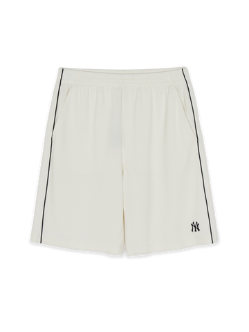 MLB Basic Small Logo Cooling Double Knit Piping 9In Shorts