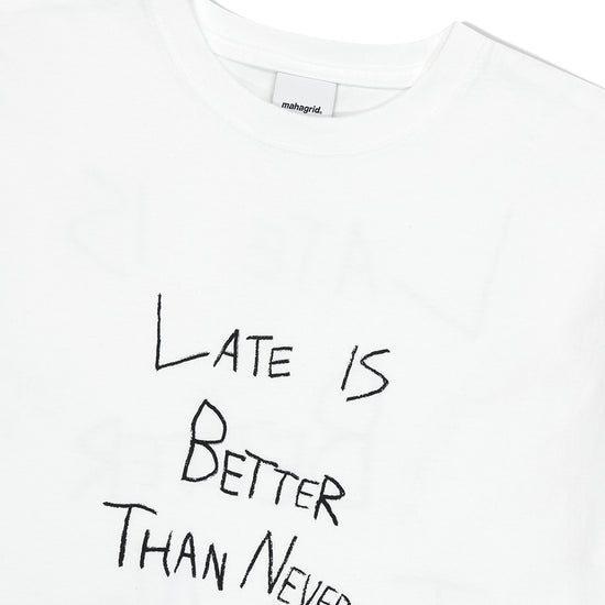 Mahagrid Grunge Doodle Tee White