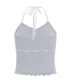 Bitter Cells Regina Pleats Ribbon Top