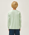 Marithé François Girbaud Kids Doodle Classic Logo Long Sleeve Tee White