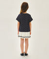 Marithé François Girbaud Kids W Marine Pleated Skirt