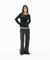 Mahagrid Utility Cargo Flare Pant [Charcoal]