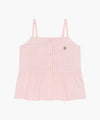 Marithé François Girbaud Kids Checked Sleeveless Blouse