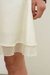 General Idea WOMAN Satin Layered Skirt