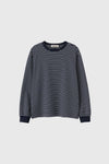 General Idea UNISEX Basic Stripe Long Sleeve Tee