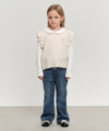 Marithé François Girbaud Kids W Ruffle Knit Vest