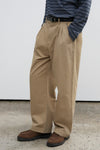 General Idea MAN Wide Double Pleat Chino Pants