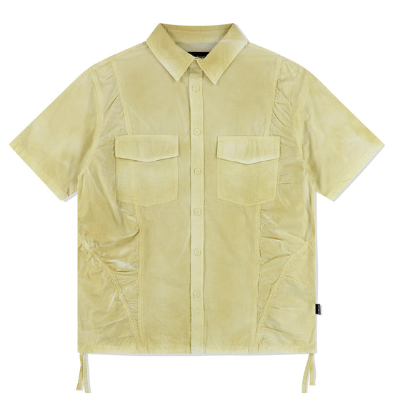 Mahagrid Spray Dyed Half Shirt