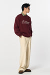 General Idea UNISEX Lettering Fleece Sweatshirt