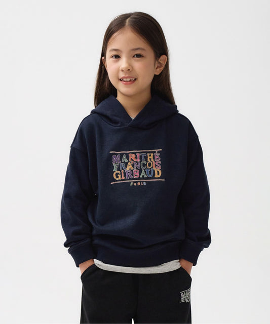 Marithé François Girbaud Kids Doodle Classic Logo Hoodie