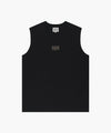 Marithé François Girbaud SORONA COOL SMALL CLASSIC LOGO SLEEVELESS light heather gray