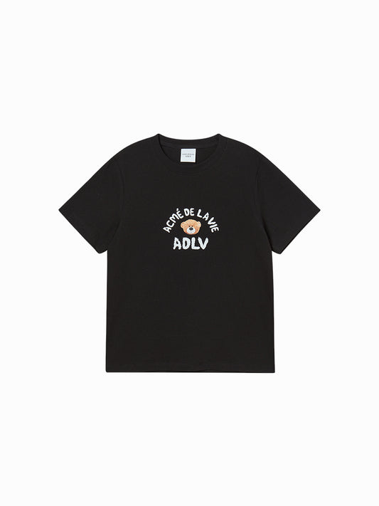 ADLV Woman Teddy Bear Short Sleeve T-Shirt